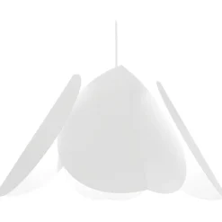 Sisustusvalaisimet^Sessak Lehmus L design-riippuvalaisin mattavalkoinen