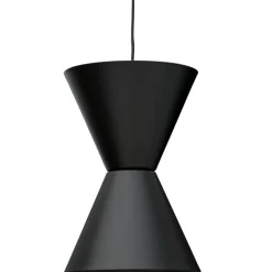 Sisustusvalaisimet^Sessak Länsi designriippuvalaisin musta