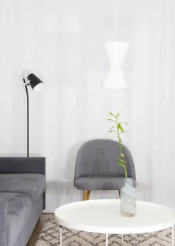 Sisustusvalaisimet^Sessak Länsi designriippuvalaisin valkoinen