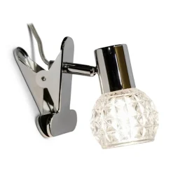 Sisustusvalaisimet^Sessak nipistinvalaisin Beth kromi