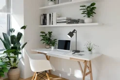 Sisustusvalaisimet^Sessak pöytävalaisin Jones mattamusta