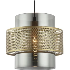 Sisustusvalaisimet^Sessak riippuva Leonie Ø 25 cm savunharmaa