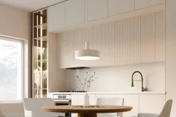 Sisustusvalaisimet^Sessak riippuva Miles Ø30 cm valkoinen