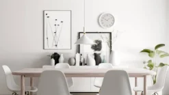 Sisustusvalaisimet^Sessak riippuvalaisin Adrian valkoinen