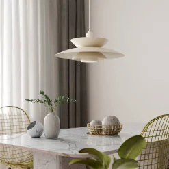 Sisustusvalaisimet^Sessak riippuvalaisin Asher Ø38 cm beige