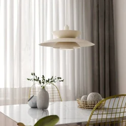 Sisustusvalaisimet^Sessak riippuvalaisin Asher Ø38 cm beige