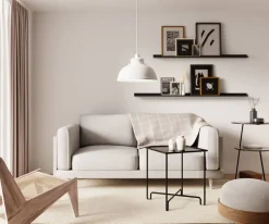 Sisustusvalaisimet^Sessak riippuvalaisin Corbin L valkoinen