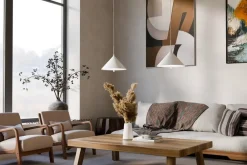 Sisustusvalaisimet^Sessak riippuvalaisin Jolie valkoinen