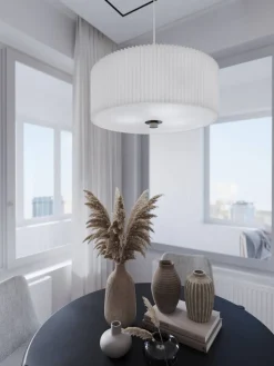 Sisustusvalaisimet^Sessak riippuvalaisin Livio valkoinen