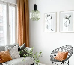 Sisustusvalaisimet^Sessak riippuvalaisin Noel 1-os vihreä