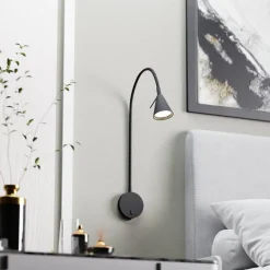 Sisustusvalaisimet^Sessak seinävalaisin Amara musta