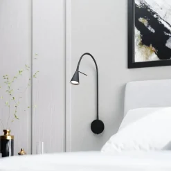 Sisustusvalaisimet^Sessak seinävalaisin Amara musta