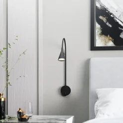 Sisustusvalaisimet^Sessak seinävalaisin Amara musta