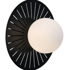 Sisustusvalaisimet^Sessak seinävalaisin Chad mattamusta