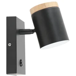 Sisustusvalaisimet^Sessak seinävalaisin Clemente musta