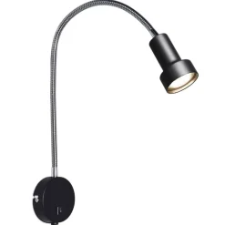 Sisustusvalaisimet^Sessak seinävalaisin Colton Flex musta