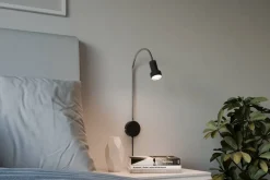 Sisustusvalaisimet^Sessak seinävalaisin Colton Flex musta