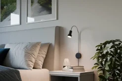 Sisustusvalaisimet^Sessak seinävalaisin Colton Flex musta