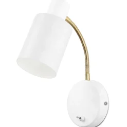 Sisustusvalaisimet^Sessak seinävalaisin Darcel mattavalkoinen