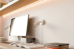 Sisustusvalaisimet^Sessak seinävalaisin Kippo valkoinen