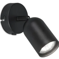 Sisustusvalaisimet^Sessak seinävalaisin Kippo musta