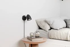 Sisustusvalaisimet^Sessak seinävalaisin Sierra musta