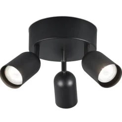 Sisustusvalaisimet^Sessak spottivalaisin Kippo 3-os musta