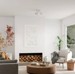 Sisustusvalaisimet^Sessak spottivalaisin Kippo 3-os valkoinen