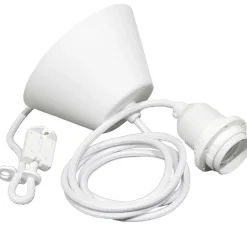 Lamput Ja Valaisintarvikkeet^Sessak valaisinkaluste Arden E27 valkoinen