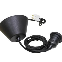 Lamput Ja Valaisintarvikkeet^Sessak valaisinkaluste Arden E27 musta