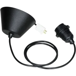 Lamput Ja Valaisintarvikkeet^Sessak valaisinkaluste E27 musta