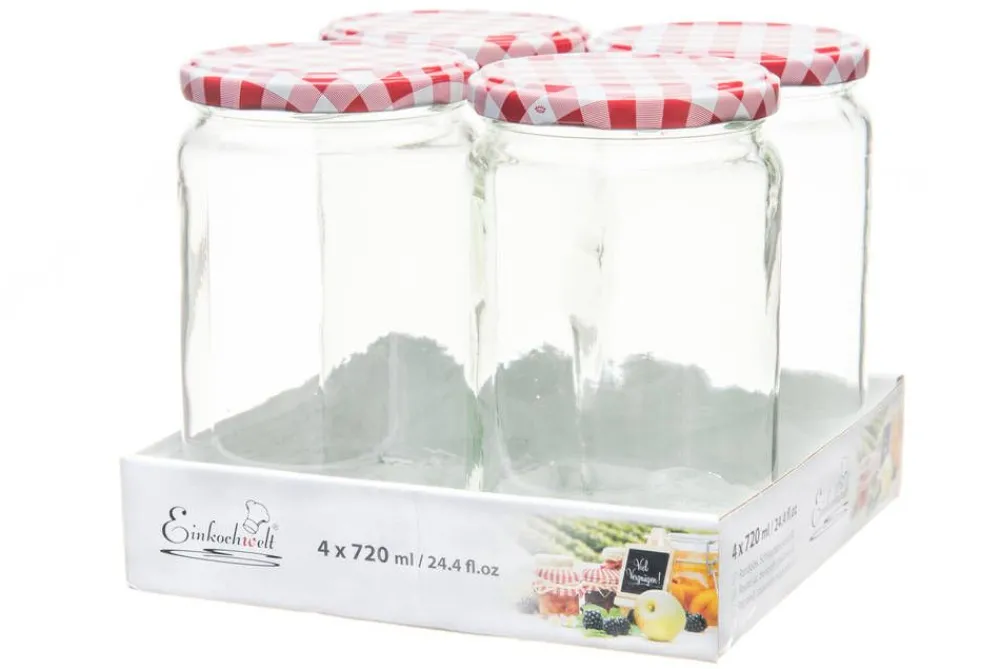 Ruoansäilytys Ja Järjestys^ Säilöntätölkki 720 ml 4kpl