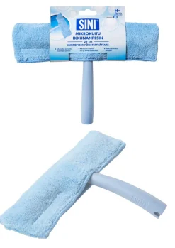 Puhdistus Ja Siivous^Sini Mikrokuitu ikkunanpesin 29 cm
