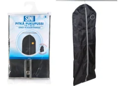 Vaatehuolto|Vaatteiden Hoito^Sini pitkä pukupussi