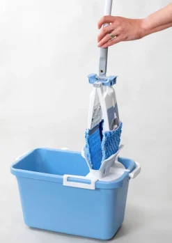 Puhdistus Ja Siivous^Sini taittomoppi teleskooppivarrella