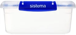Ruoansäilytys Ja Järjestys^Sistema Klip It + säilytysrasia 1 L