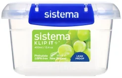Ruoansäilytys Ja Järjestys^Sistema Klip It + säilytysrasia 400 ml