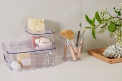 Säilytyskorit Ja Laatikot|Ruoansäilytys Ja Järjestys^Smartstore Compact Mini säilytyslaatikko 0,6 L kirkas