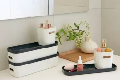 Säilytyskorit Ja Laatikot|Ruoansäilytys Ja Järjestys^Smartstore Compact Slim kansi harmaa