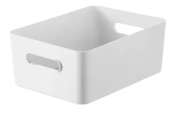Säilytyskorit Ja Laatikot|Ruoansäilytys Ja Järjestys^Smartstore Säilytyslaatikko Compact L valkoinen