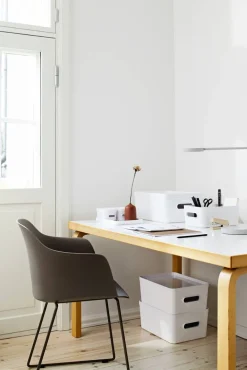 Säilytyskorit Ja Laatikot|Ruoansäilytys Ja Järjestys^Smartstore Säilytyslaatikko Compact L valkoinen