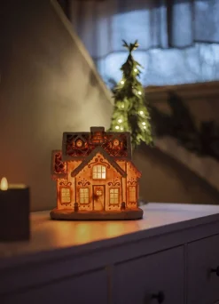 Koriste- Ja Kausivalot^Star Trading koristekylä Gingerville 24,5 cm