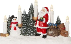 Koriste- Ja Kausivalot^Star Trading kynttelikkö paristokäyttöinen Merryville