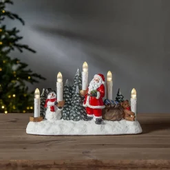 Koriste- Ja Kausivalot^Star Trading kynttelikkö paristokäyttöinen Merryville