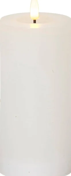 Koriste- Ja Kausivalot^Star Trading LED-kynttilä Flamme Flow 17,5 cm valkoinen