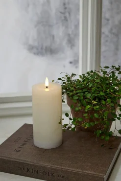 Koriste- Ja Kausivalot^Star Trading LED-kynttilä Flamme Flow 17,5 cm valkoinen