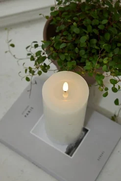 Koriste- Ja Kausivalot^Star Trading LED-kynttilä Flamme Flow 17,5 cm valkoinen