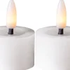 Koriste- Ja Kausivalot^Star Trading LED-kynttilä Flamme Flow 4 cm valkoinen 2 kpl