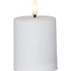 Koriste- Ja Kausivalot^Star Trading LED-kynttilä Flamme Paula 10 cm valkoinen