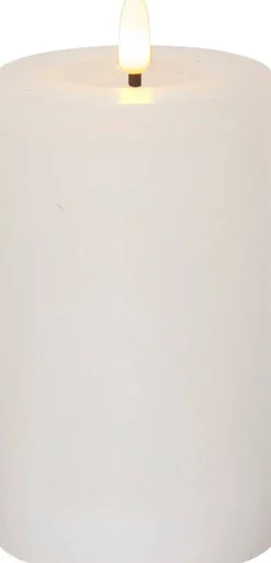 Koriste- Ja Kausivalot^Star Trading LED-kynttilä Flamme Flow 15 cm valkoinen